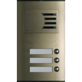 An image of Kit KF-3  - 3 way 5 wire Audio Door Entry Kit with compact panel.