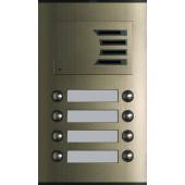 An image of Kit KF-7 - 7 way 5 wire Audio Door Entry Kit with compact panel.