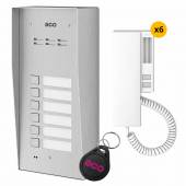 An image of ACO - Como 6 Way Audio Door Entry Intercom Kit