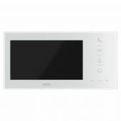 An image of 7" Handsfree Door Entry Video Monitor with Glass Front in White, PRO Systems