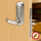 An image of Digital Lock with Lever & Square End Night Latch