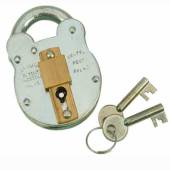 An image of Padlock - 4 Lever With Slide Bar (2 Keys) - 64mm