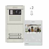 An image of  NEXA 2 WAY VIDEO INTERCOM WITH ART4 LITE MONITOR - SINGLE BUTTON