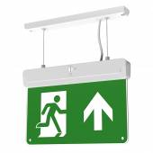 An image of WHITE – Suspended kit for Blade exit sign