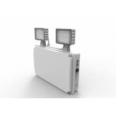 An image of WHITE – Emergency LED Twin Spot, 2x250lm, IP65