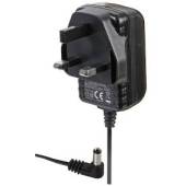 An image of 12V, 1A, 12W, Plug In Power Supply, Right Angle 2.5mm Plug 