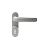 An image of CQR Outside Access Device complete with lever handle & Euro cylinder