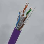 An image of Category 6 Data Cable Purple LSZHC sheathing (305m)
