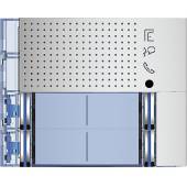 An image of Bticino 4 Button Speaker Module Front Cover for Sfera Panels (Silver)